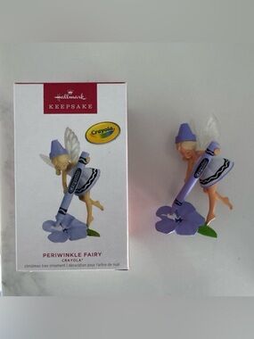 Hallmark Keepsake
2023 Periwinkle Fairy Crayola Ornament New